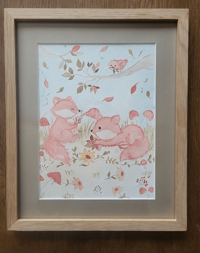 Les deux petits renards 