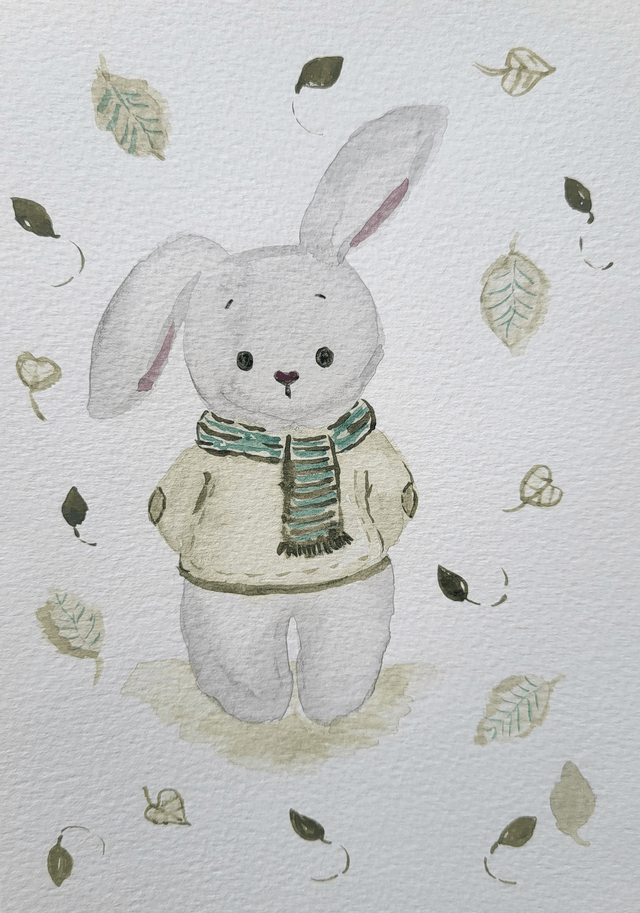 Lapin d'automne