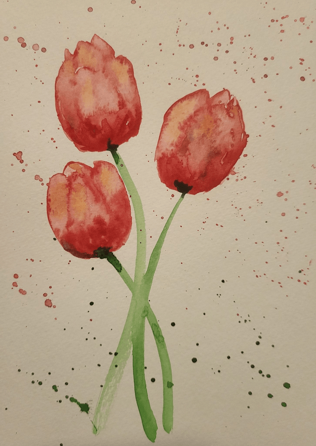 Les jolies tulipes 