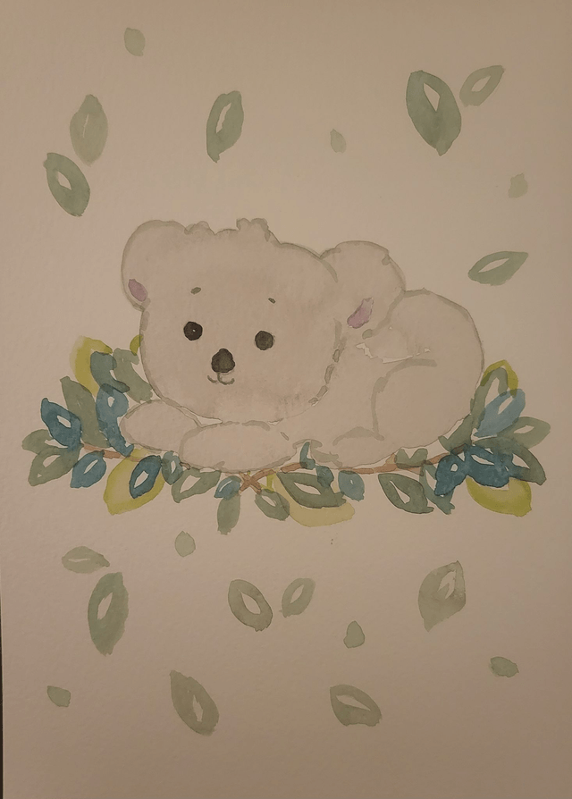 Petit Koala reposé