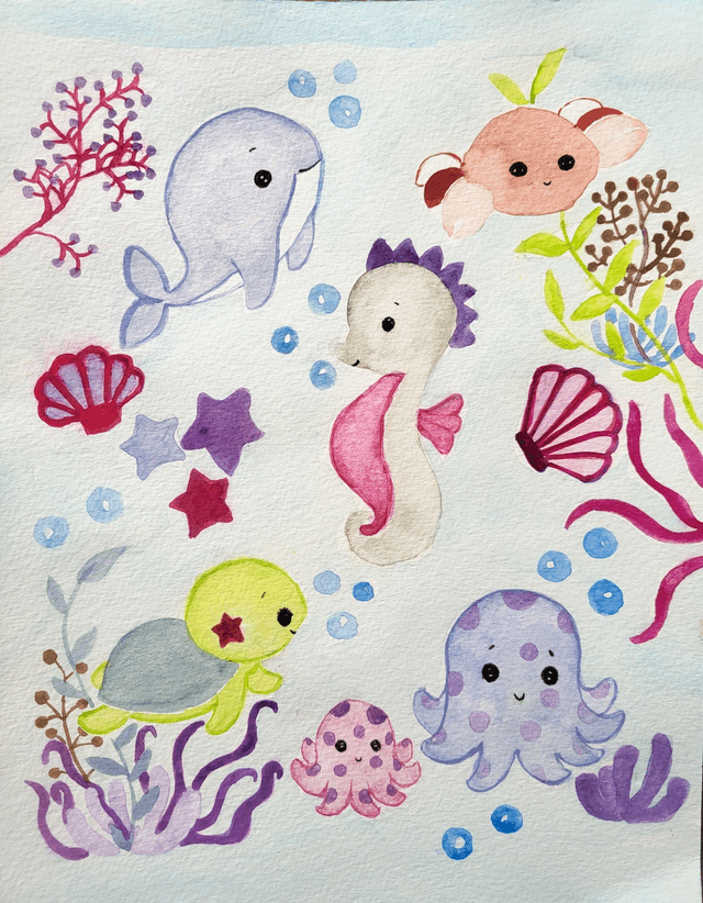 Les animaux marins 