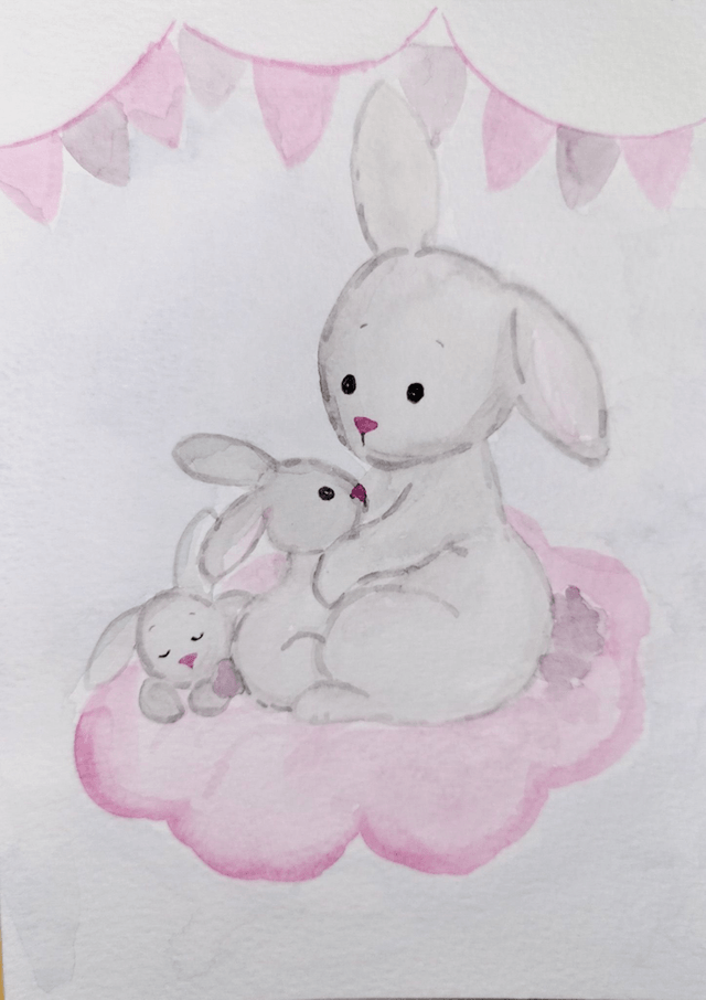 Les trois lapins