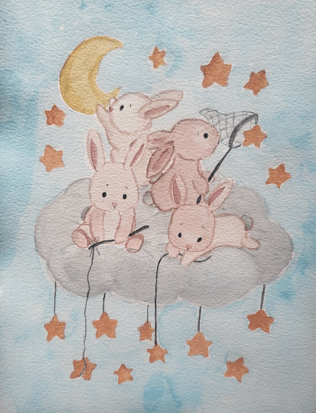 Les lapins à la chasse aux étoiles