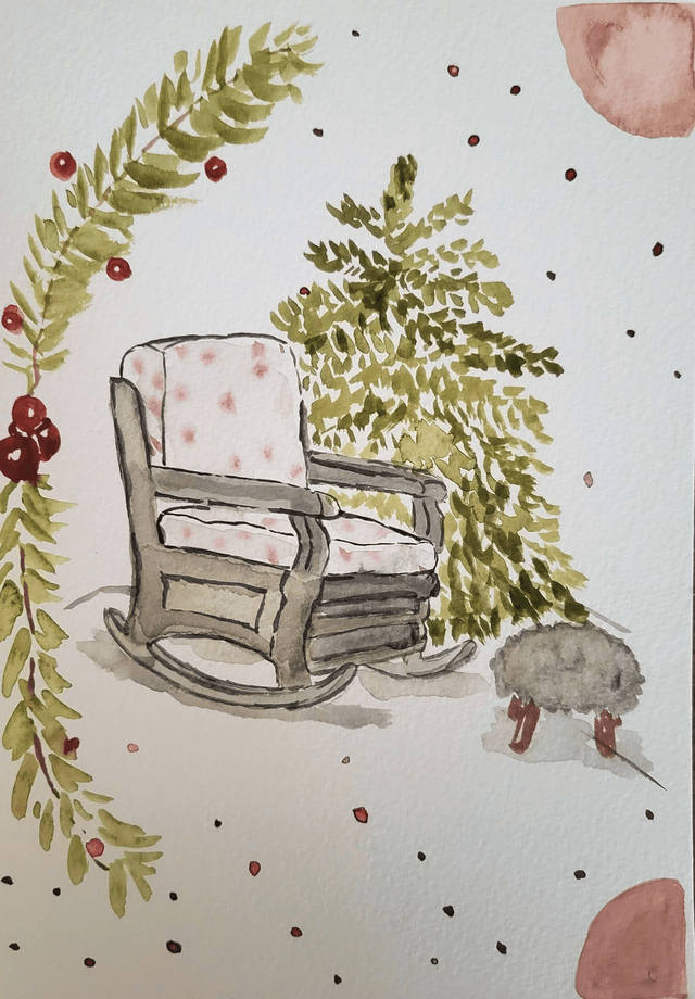 Le fauteuil de Noël