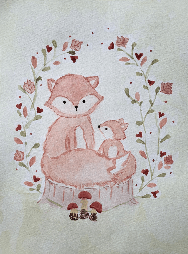 Les deux renards 