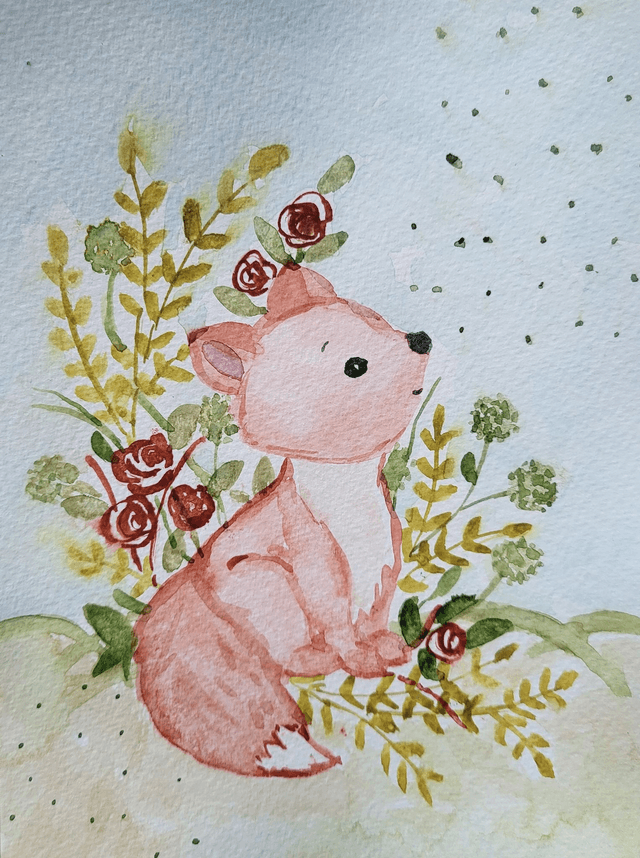 Le beau petit renard