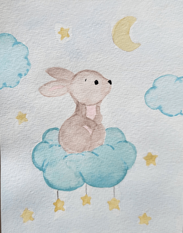 Le mignon lapin 