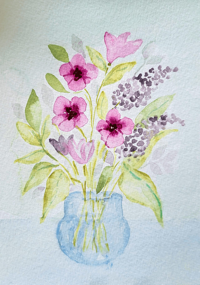 un bouquet de fleurs des prés 