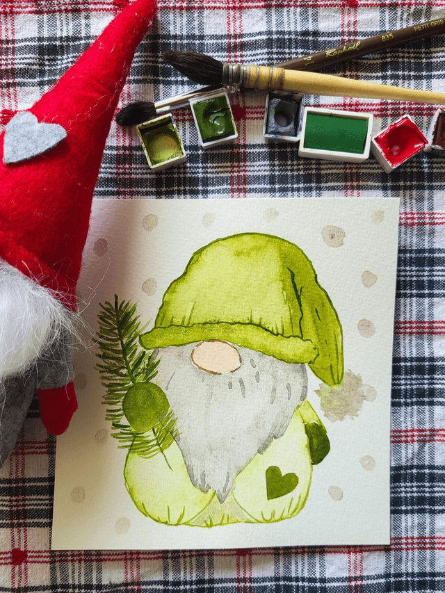 Le petit gnome de Noël 