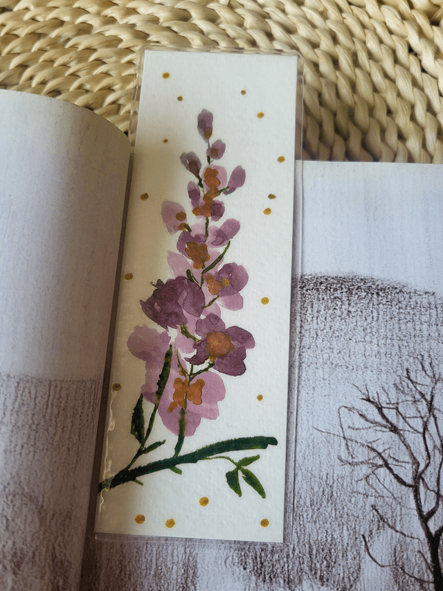Le marque-page Lilas 
