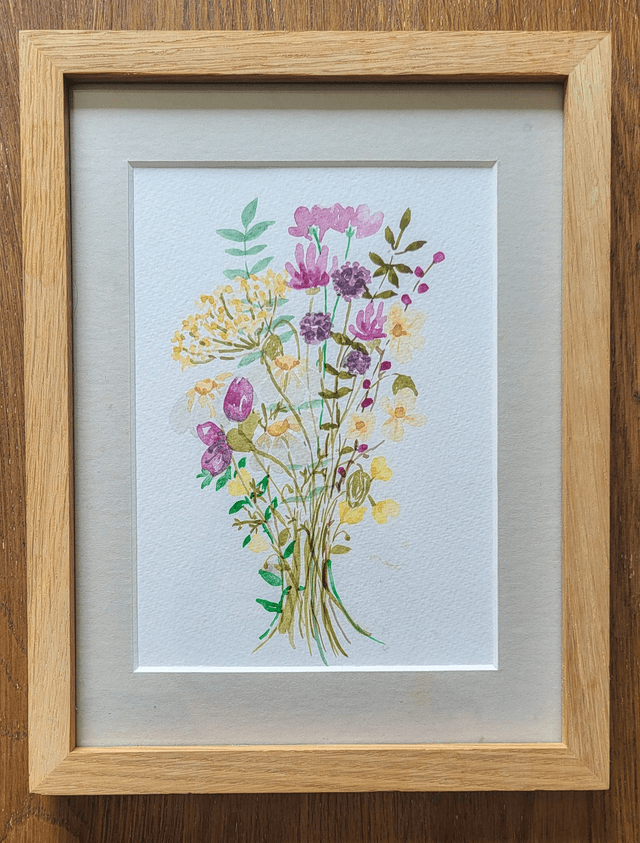 Un bouquet de fleurs 